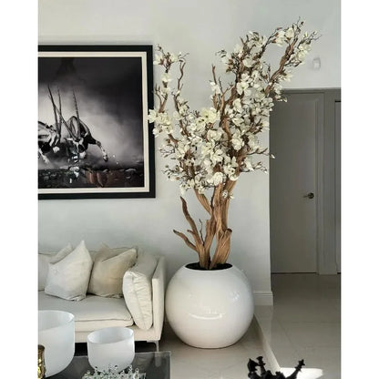 The Latest Hot Sale Custom Pink White Artificial Cherry Tree Home Interior Decoration